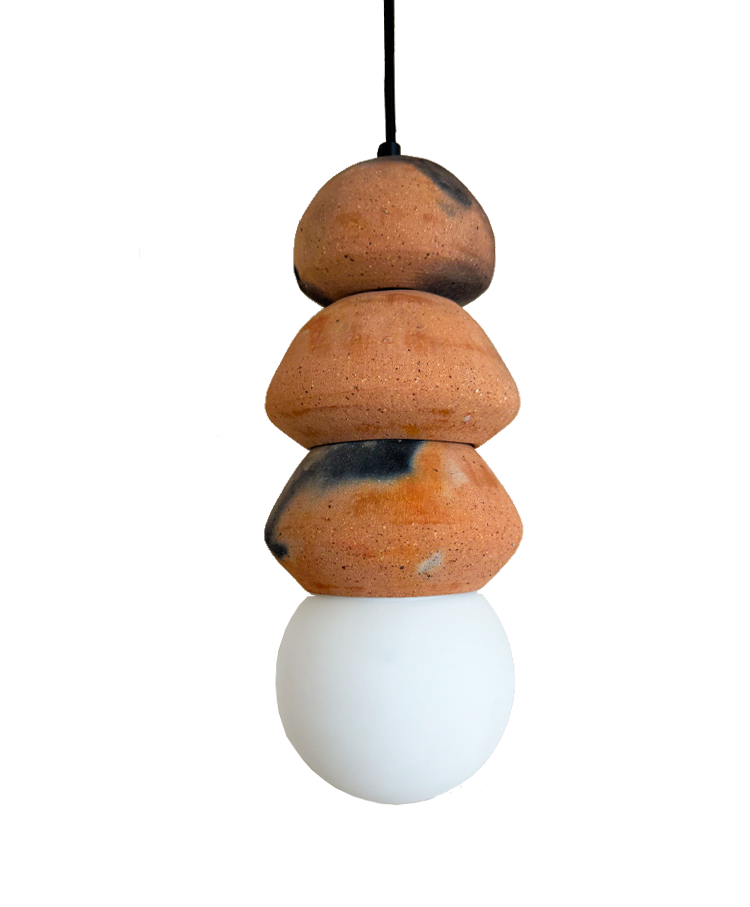 TERRA II - LÁMPARA COLGANTE DE BARRO