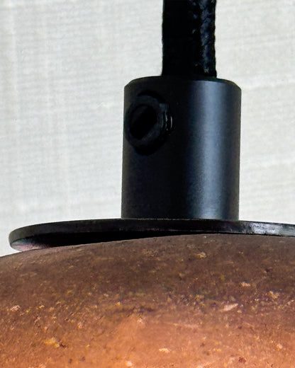 TERRA I - LÁMPARA COLGANTE DE BARRO