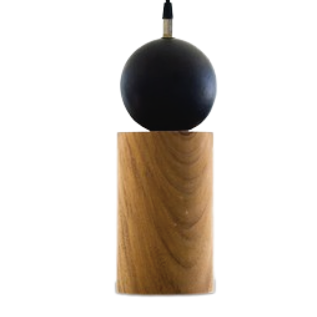 TOHO - LÁMPARA COLGANTE DE BARRO Y PAROTA