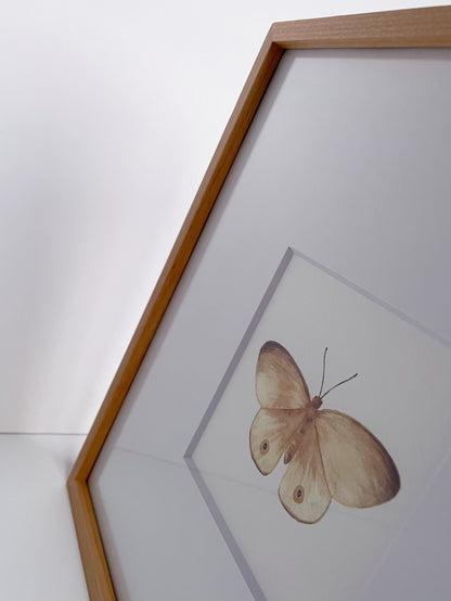 MARIPOSA KAIA - CUADRO DE ACUARELA