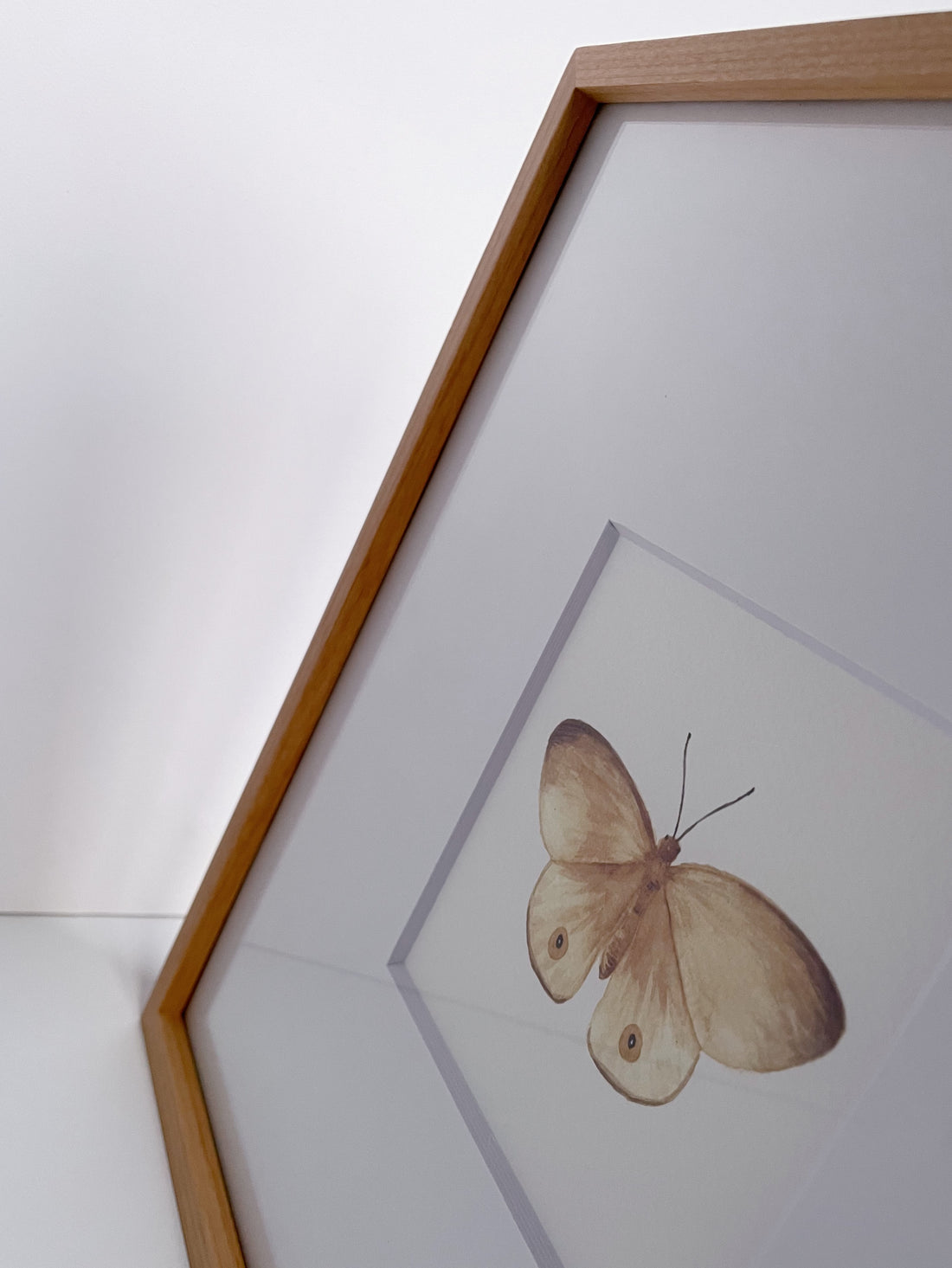 MARIPOSA KALEI - CUADRO DE ACUARELA