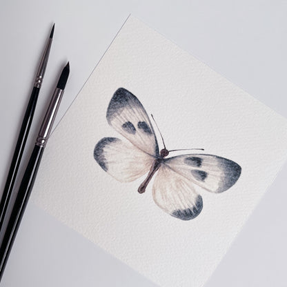 MARIPOSA KALEI - CUADRO DE ACUARELA