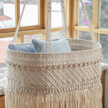 FAYSAL - CUNA COLGANTE DE MACRAMÉ