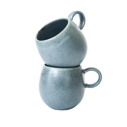 BONITA - JUEGO DE TAZAS TIPO AMERICANO DE CERÁMICA (220ML)