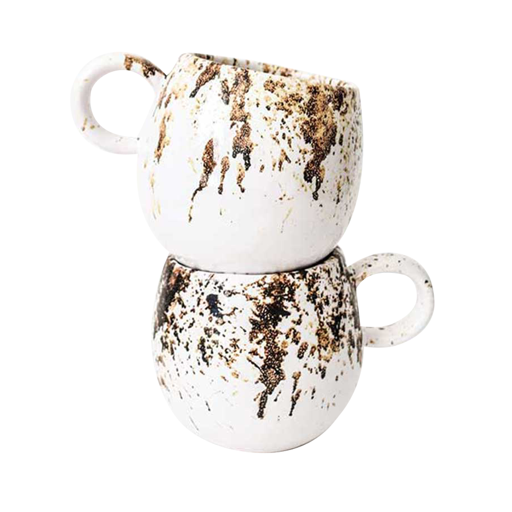 BONITA - JUEGO DE TAZAS TIPO AMERICANO DE CERÁMICA (220ML)