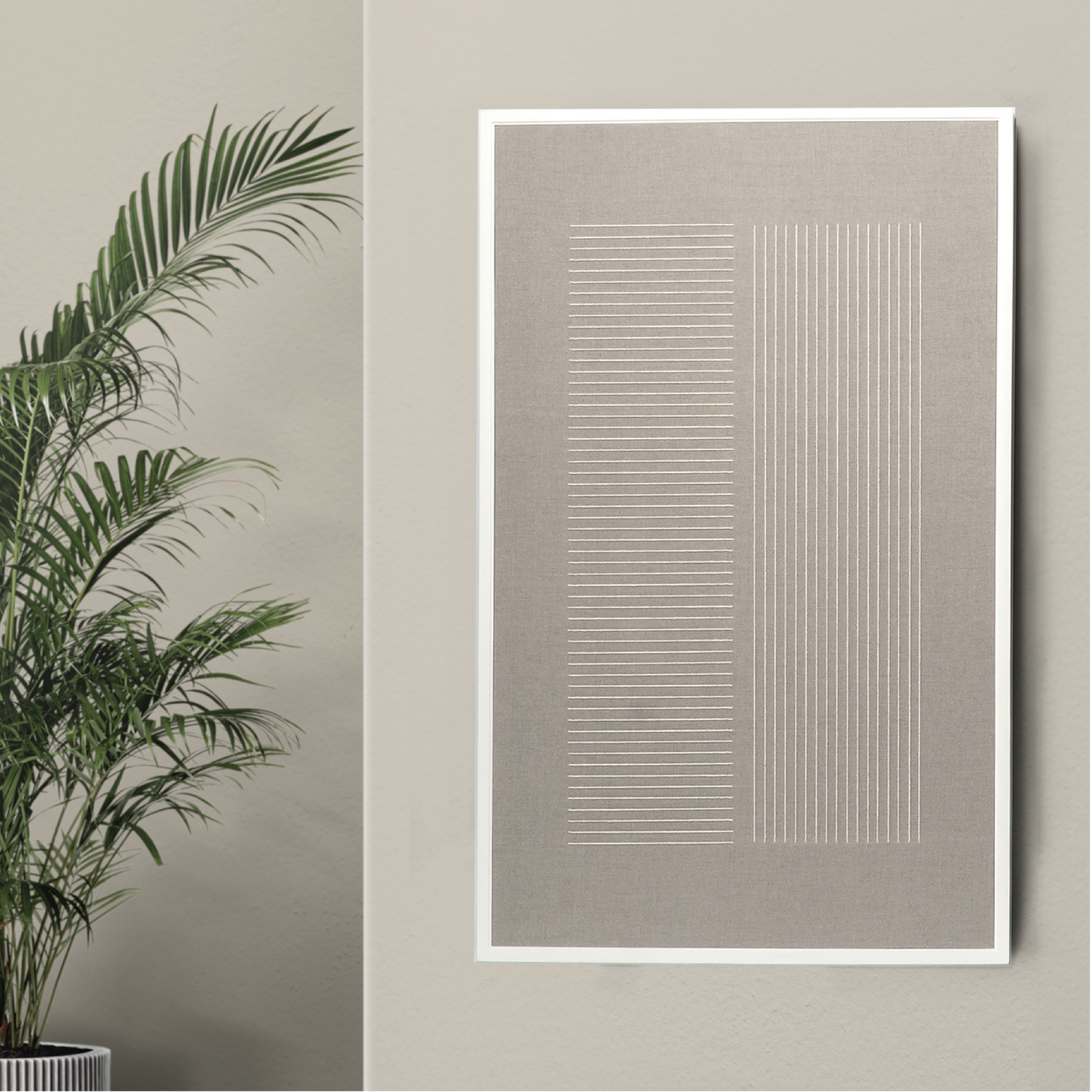 TÓLOKO - CUADRO DE TEXTIL CON HILO DE ALGODÓN