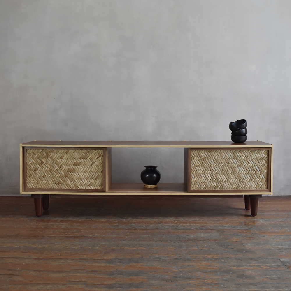 ZICATELA - CREDENZA DE PAROTA Y PALMA