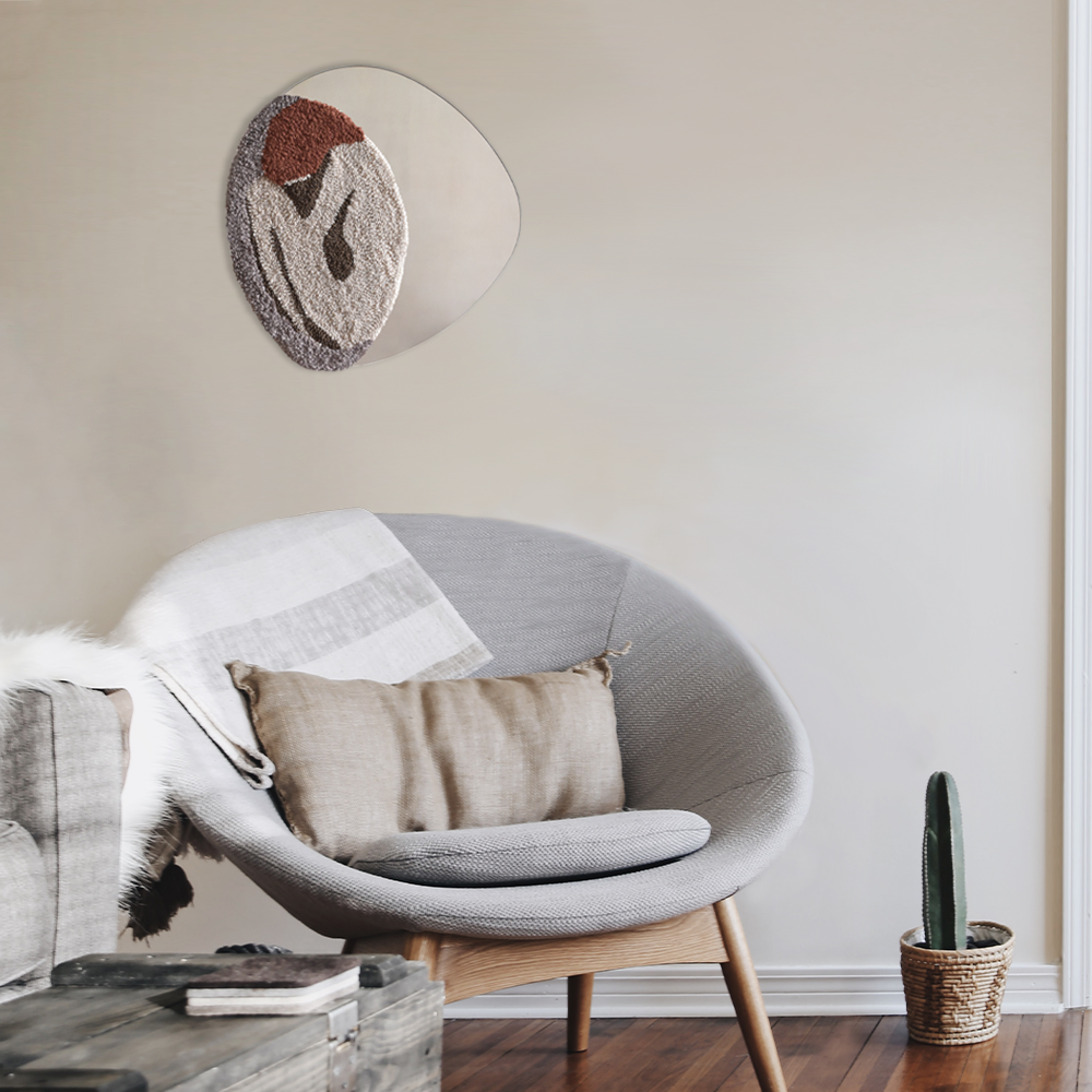MAKA - ESPEJO DECORATIVO CON ESTAMBRE