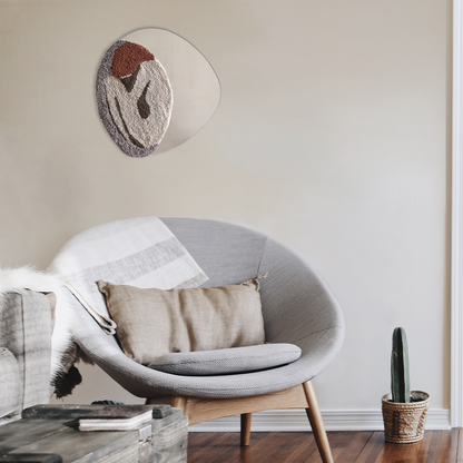 MAKA - ESPEJO DECORATIVO CON ESTAMBRE