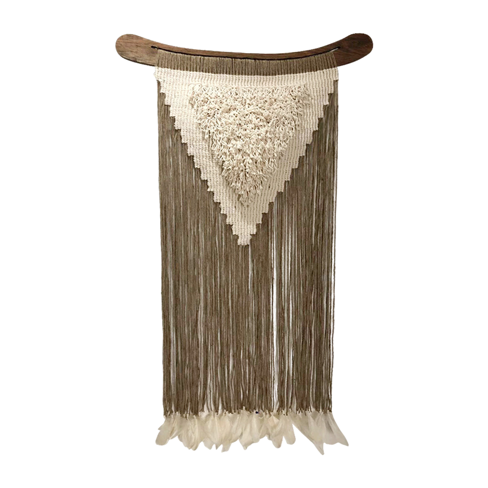 ZUAA - TAPIZ DE MACRAMÉ CON ALGODÓN